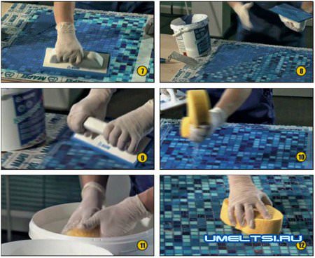Как затирать швы на плитке: технология затирки